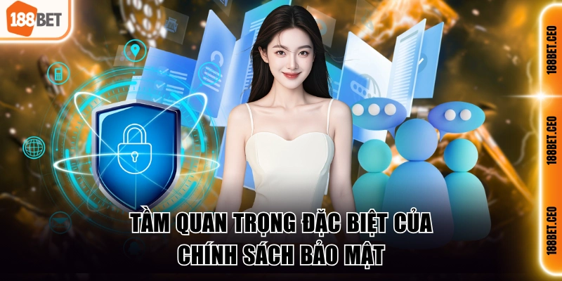 Chính sách bảo mật đóng giữ vai trò quan trọng